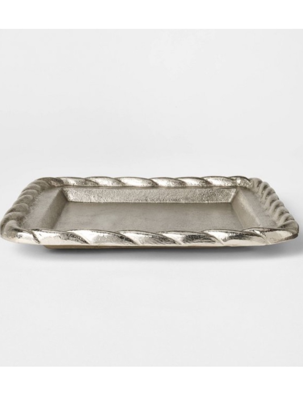 STUDIO MCGEE NWT Catchall Tray -silver